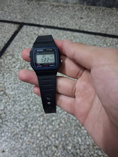 casio f91w