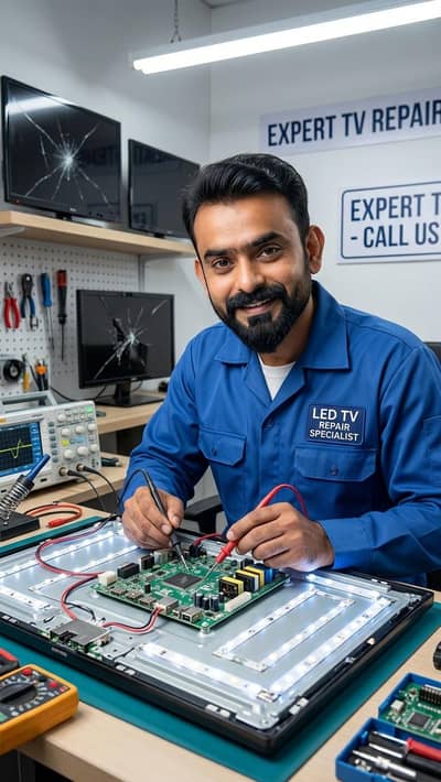 LED TV Repairing Center - Backlight & Panel Repair Specialist