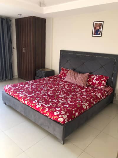 One bed full furnished flat for rent in civic center phase 4 Bahria town Islamabad