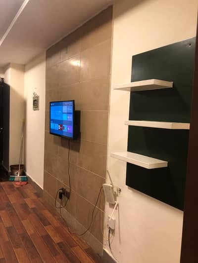 One bed furnished flat for rent in phase 4 Bahri town rawlapindi