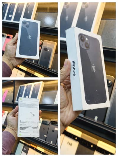 Apple iPhone 13 Box Pack System Non Active Jv 128GB 1 year warranty