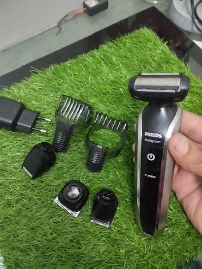 Philips multigroom trimmer shaver bodygroom turbo