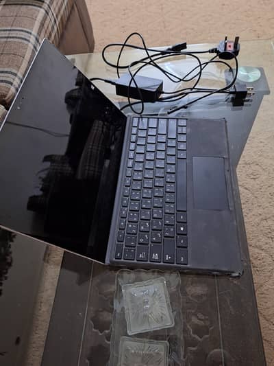 Microsoft Surface Pro 3 with original keypad and dual charger