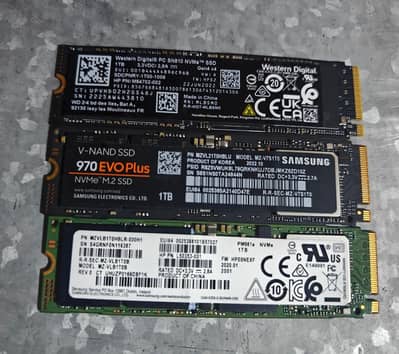 Samsung 970 EVO Plus |WD SN810| 1TB | 512GB | Gen4