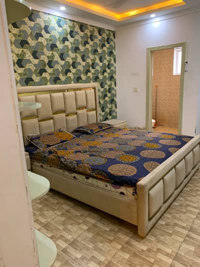 1 bed furnished flat for rent in civic center phase 4 bahria town