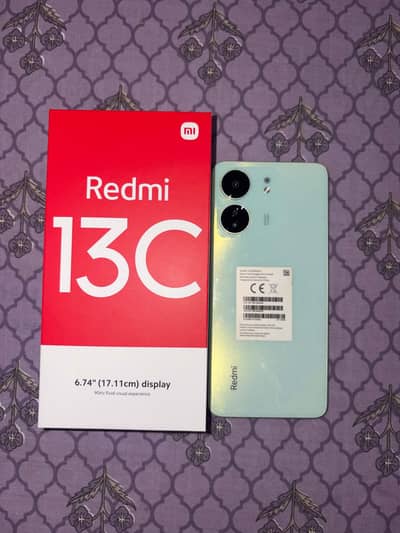 Xiaomi Redmi 13c 6GB RAM 128GB ROM Clover Green