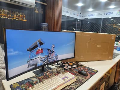 Xiaomi G34Wqi Curved 2k Gaming Monitor 180hz Just Box Open Led