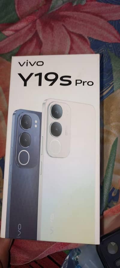 Vivo Y19s pro  6+6 128 warnty 3 month remaining . 6000 mah betry