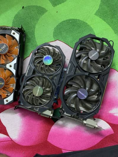 2 gtx750 ti and amd R9 270 dead cards