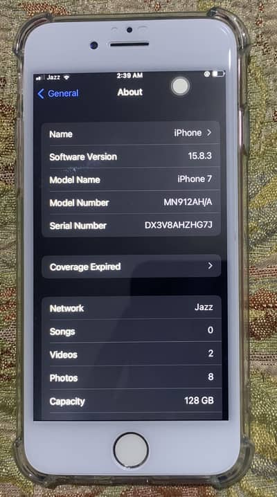iPhone 7 128GB | Official PTA Approved | Clean & Reliable