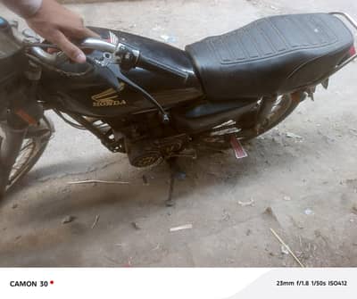 United 125 | Original Documents | Showroom Receipt | 80,000