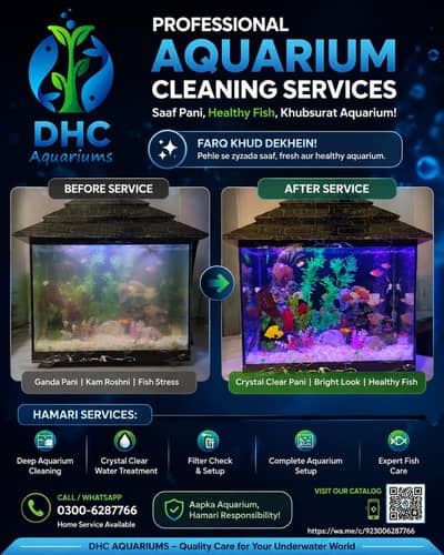 Professional Aquarium Cleaning & Maintenance Service