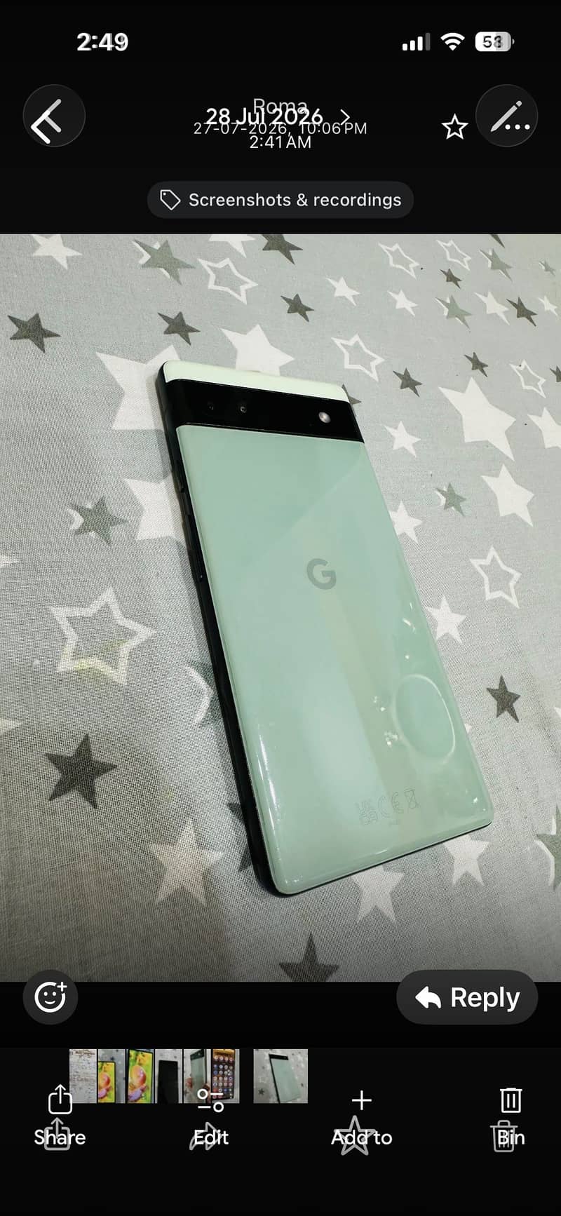 Google Pixel 6A 1