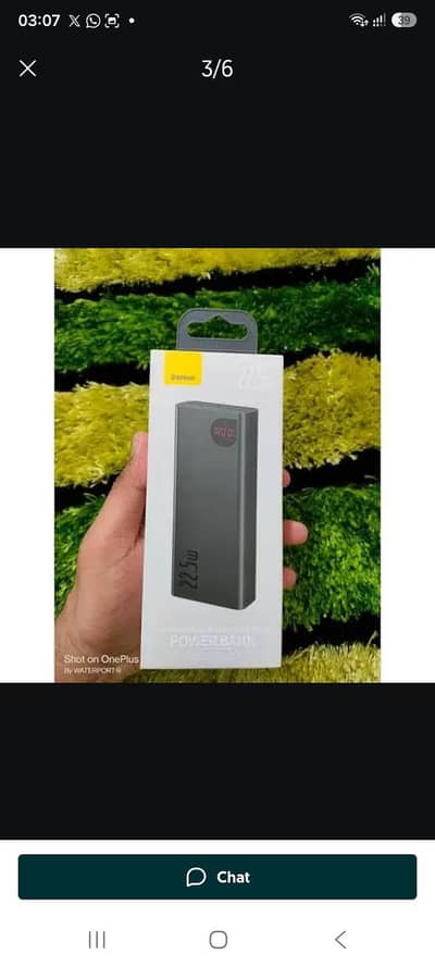 baseus Adaman 22 watt 20000mah