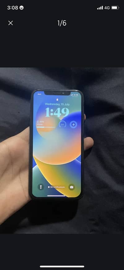 iPhone X pta approved 256 gb