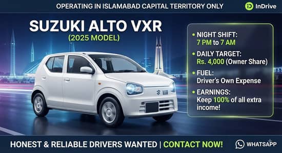 Suzuki alto vxr(2025] for indrive