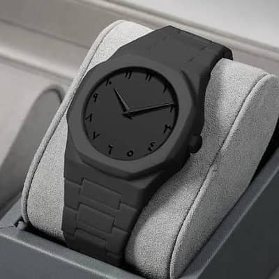 ⌚ Premium Black Luxury Wrist Watch | Stylish Men’s Watch