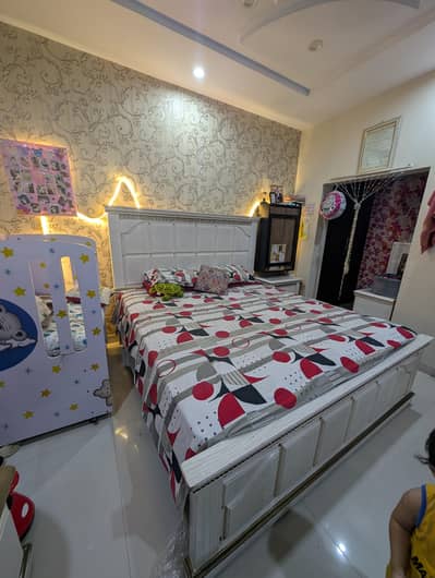 Pure wooden bed set ,