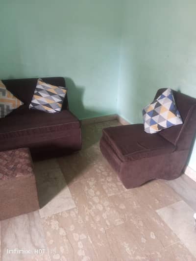 5 seater sofa set with cushion | Free delivery