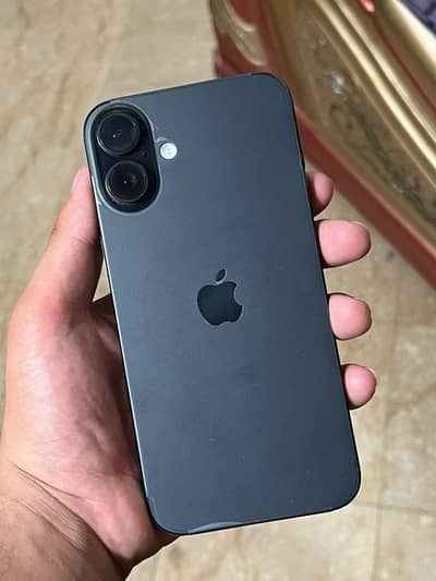 Apple iPhone 16 Plus 128 gb black color jv with box battery health 98