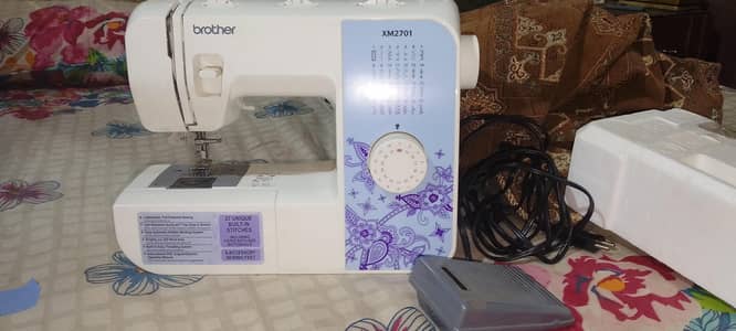 brother XM2701 swing machine 27 built-in unique stitch with 63 unique