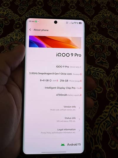 Vivo iQOO 9 Pro