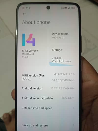 Xiaomi POCO X3 GT