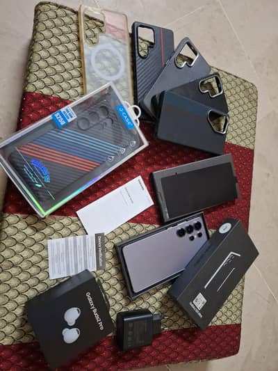 Samsung S25 Ultra Officially PTA Approved 512Gb With Buds 2 Pro Gift