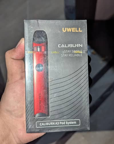 Caliburn A3 Pod Box Packed 18+