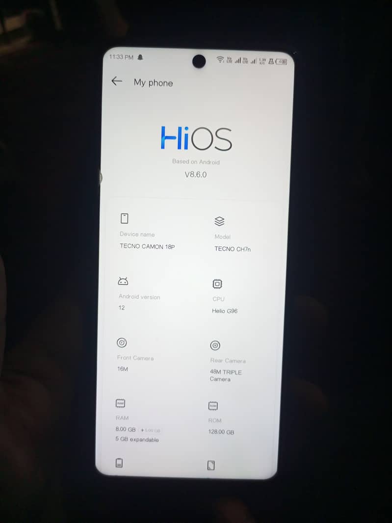 Tecno Camon 18P 2