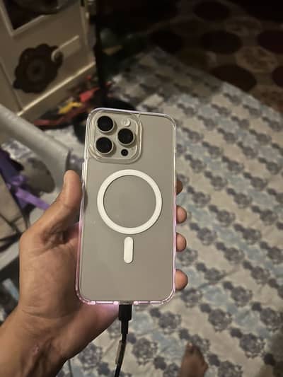 Iphone 15 pro max  Non pta Non Active  512 gb Only display Msg