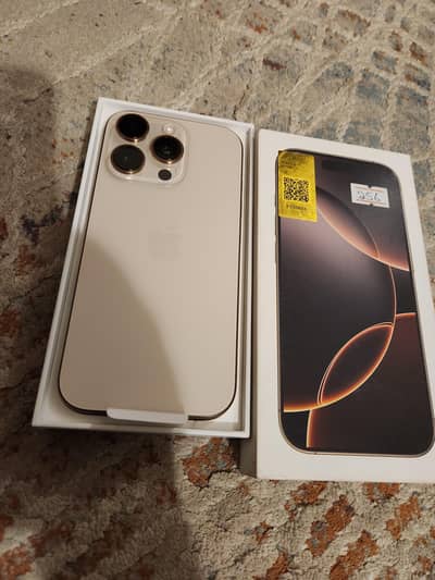 Apple iPhone 16 Pro 256GB PTA Approved desert