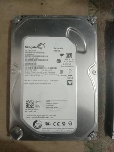 Seagate 500 GB PC Hard drive