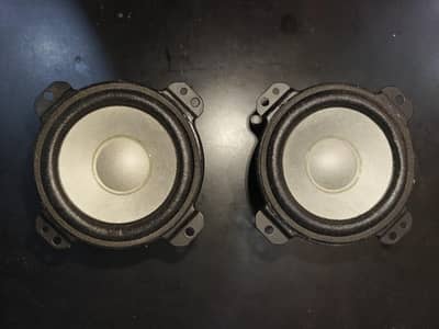 3" Sony Full range Hi Fi Speakers 40w RMS 4 ohm Big magnet Original