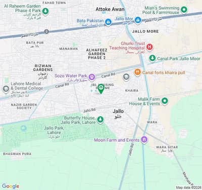 5.5 Marla Plot For Sale Near Market