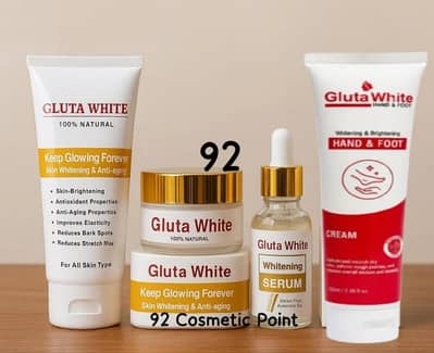 Gluta White 100% Natural Whitening & Anti-Aging Complete Deal