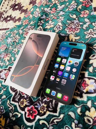 Apple iPhone 16 Pro Max 512GB WhatsApp 03256629941