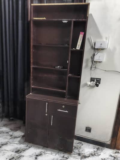 Beautiful multipurpose showcase plus dressing table plus door plus cab