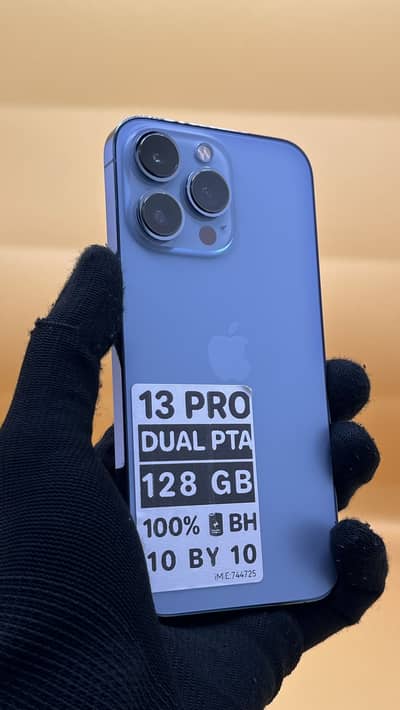 Apple iPhone 13 Pro 128 GB Dual Sim PTA APPROVED 100% Battery Health