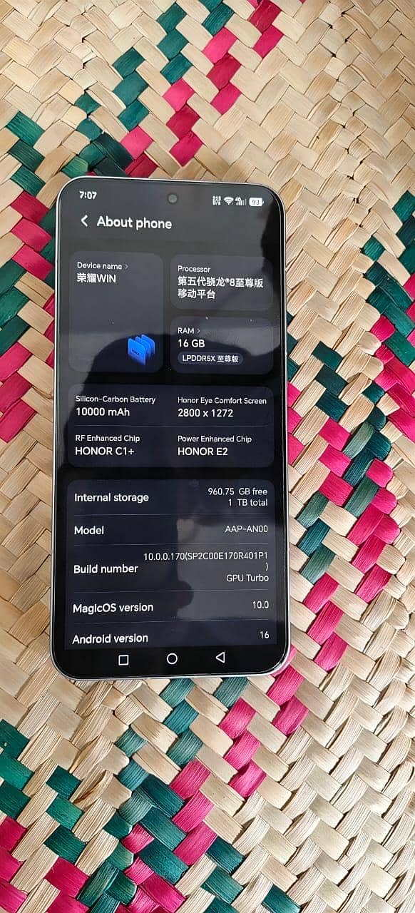 Honor Win 2