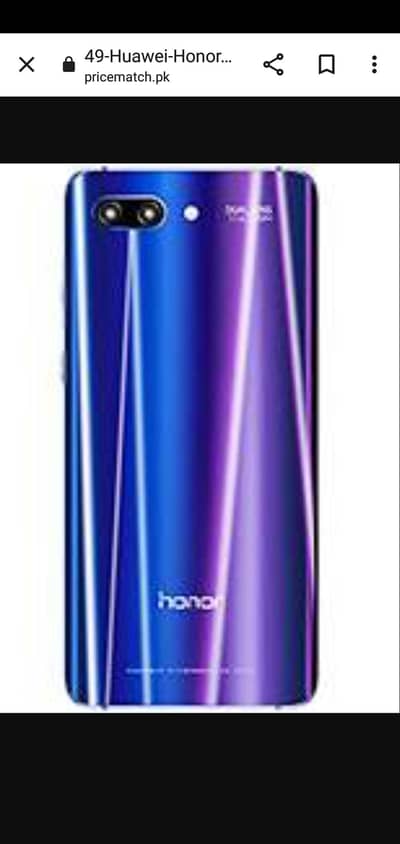 6/128Honor 10 good smart and slim phone