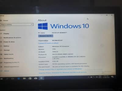 Toshiba laptop vip condition