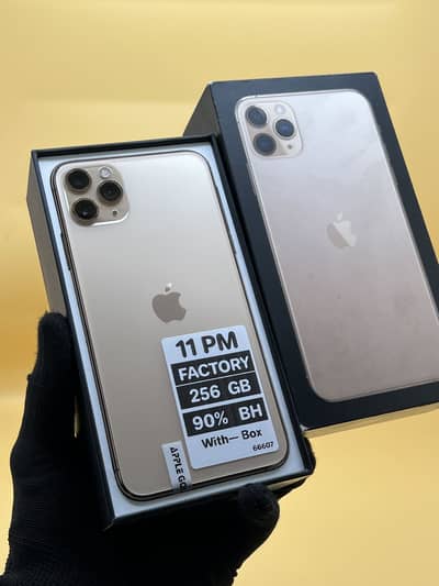 Apple iPhone 11 Pro Max 256 GB Factory unlock Non PTA 90% Battery Heal