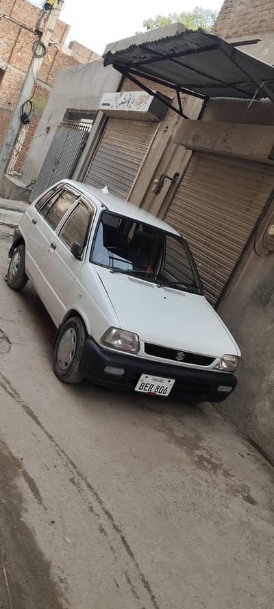 Suzuki Mehran VX 2004 all okay new tayr AC lega need gas service
