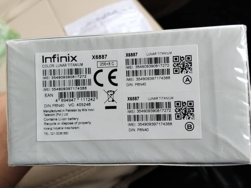 Infinix Note edge 0