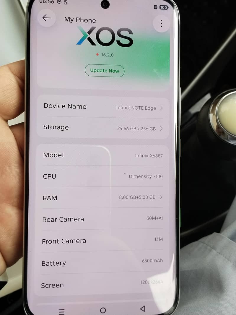 Infinix Note edge 1