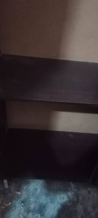 ​3 Door Wooden Wardrobe / Almari in Dark Brown - Good Condition