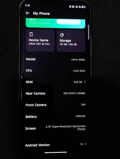 Infinix HOT 60 PRO+ 8+8/256