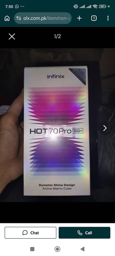 Infinix Hot 70 Pro 128/8