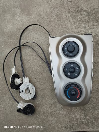Toyota Vitz OEM AC Heater Climate Control Panel with cable Available